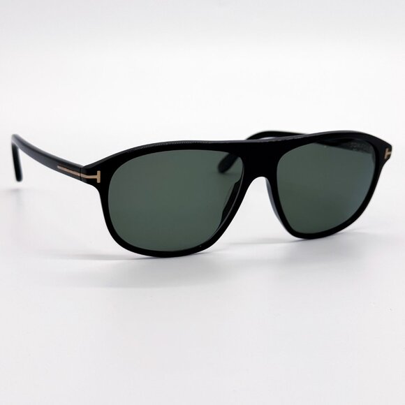 NEW TOM FORD PRESCOTT TF1027 01R POLARIZED MEN SUNGLASSES FT1027/S 01R